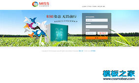 系统登录login html模板