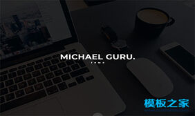 UX设计师web简历作品案例展示模板