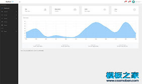 简洁清爽bootstrap后台管理系统模板